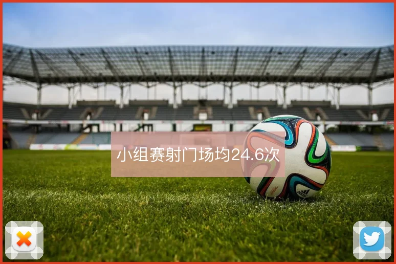 小组赛射门场均24.6次